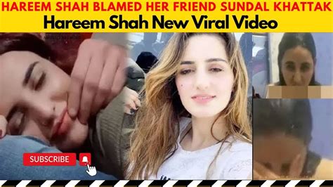 hareem sha video|Hareem Shah leaked her own videos for fame